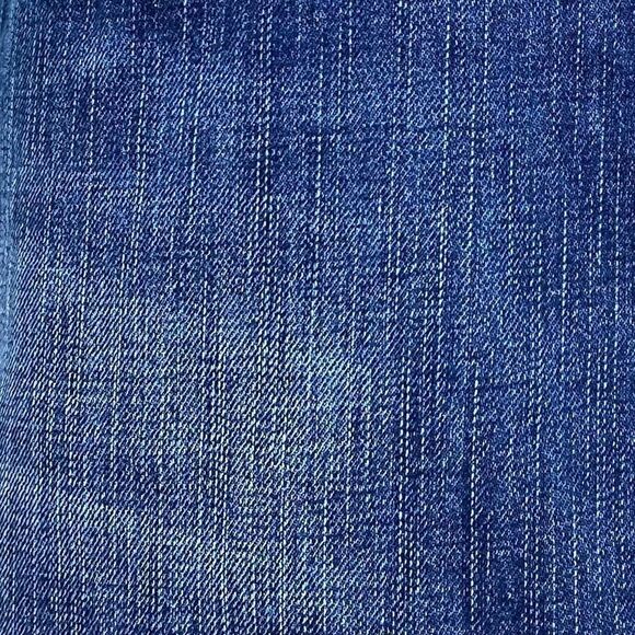 Ralph Lauren Distressed Indigo Denim Mini Skirt - Picture 10 of 16